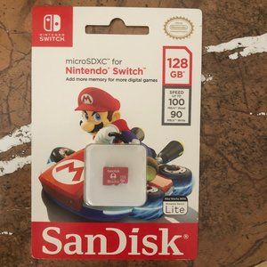 Microsdxc for Nintendo Switch 128 GB